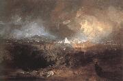 Joseph Mallord William Turner Fifth tragedy of Egypt oil painting artist